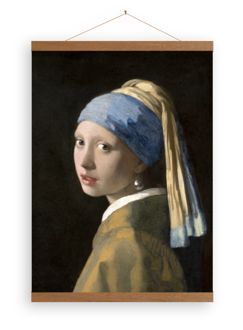 Toile - La jeune fille à la perle de Vermeer