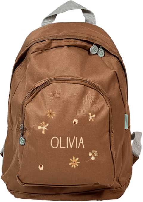 Sac à dos Junior avec envolée de fleurs