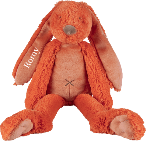 Peluche lapin Happy Horse avec broderie