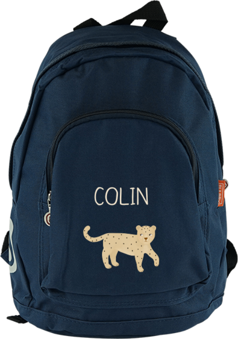 Sac à dos Junior avec image d'un guépard