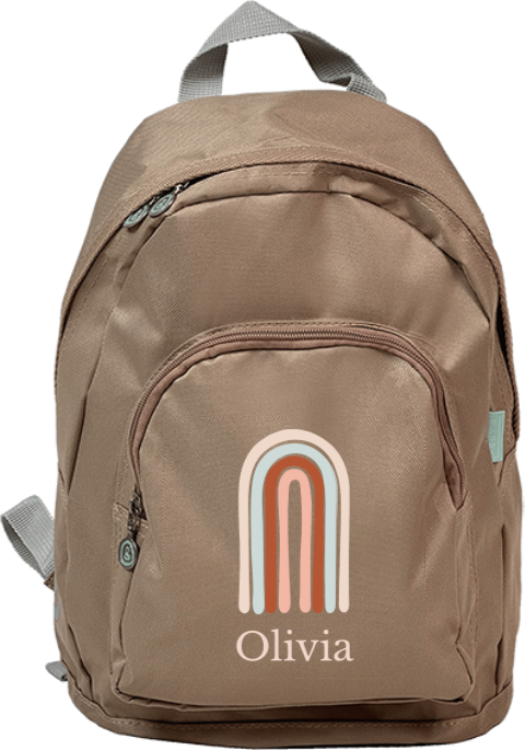 Sac à dos Junior avec un doux arc-en-ciel