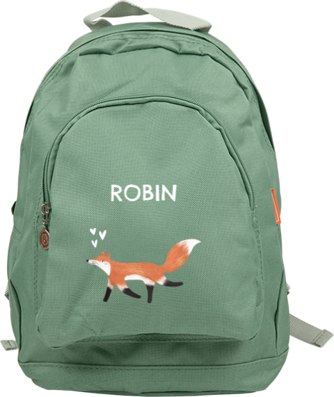 Sac à dos Junior avec renard amoureux