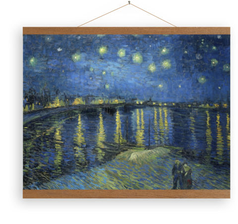 Toile - La nuit étoilée de Vincent van Gogh