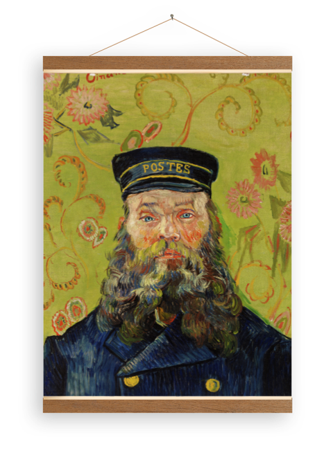 Toile - Portrait de Joseph Roulin par Van Gogh