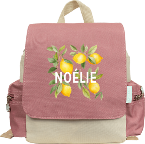 Sac à dos avec des citrons