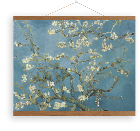Toile - Amandier en fleurs de Van Gogh