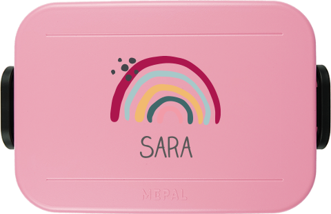Mepal broodtrommel To Go met regenboog 