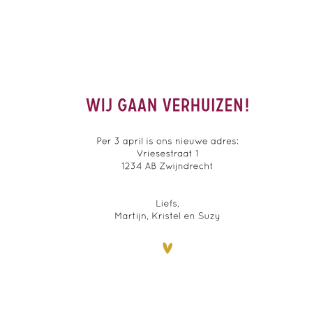 Kaart binnenkant