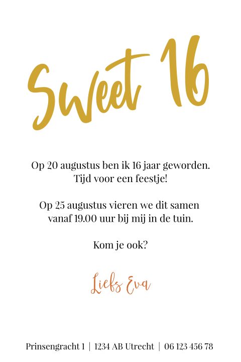Kaart binnenkant