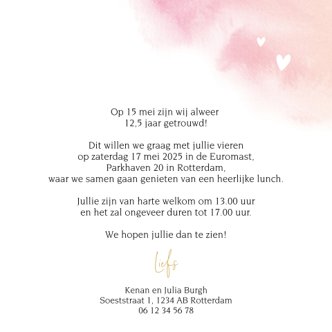 Kaart binnenkant