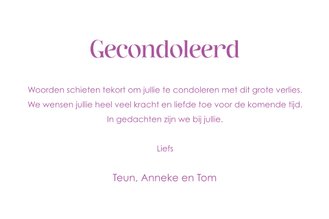 Kaart binnenkant