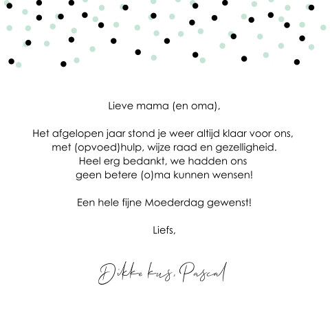 Kaart binnenkant