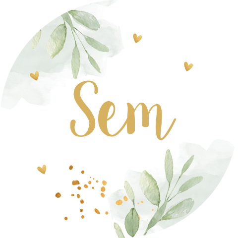 Sluitzegel floral mintgroen