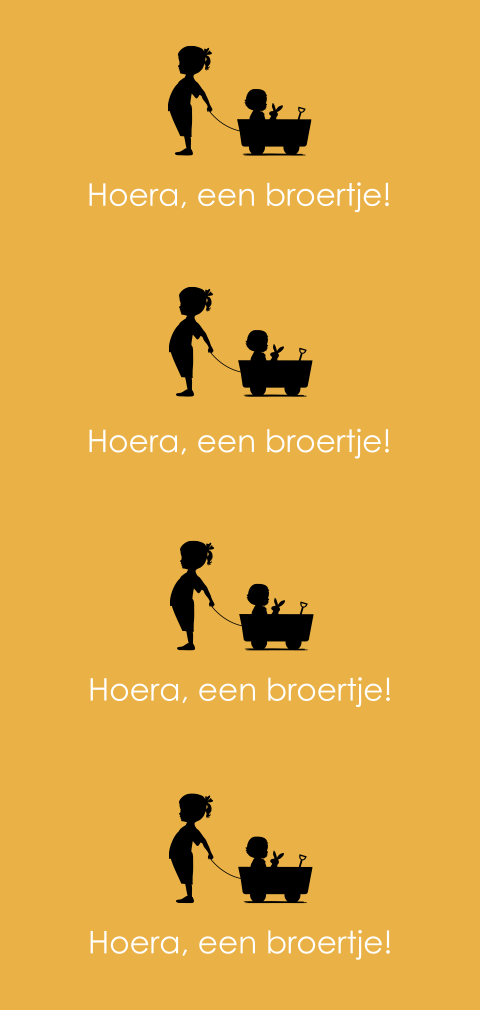 DIY labeltjes silhouet