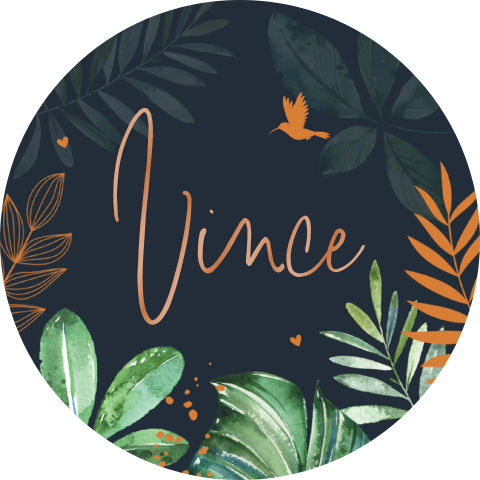 Sluitsticker bladeren groen hoogglans | 25 stuks