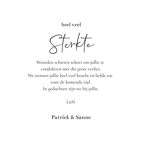 Kaart binnenkant