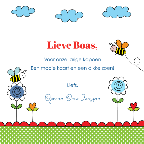 Kaart binnenkant