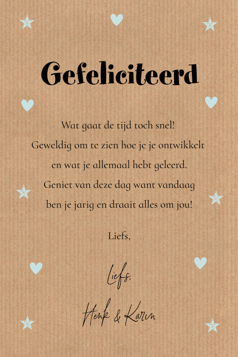 Kaart binnenkant