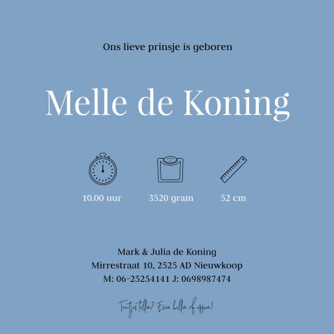Kaart binnenkant