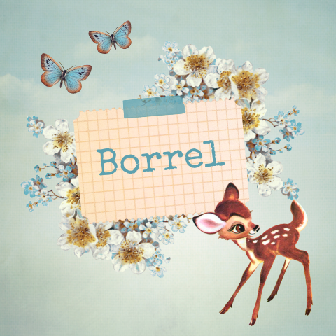 Borrelkaart hertje