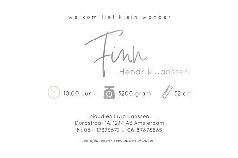 Kaart binnenkant