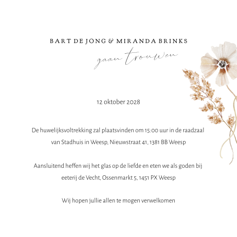 Kaart binnenkant
