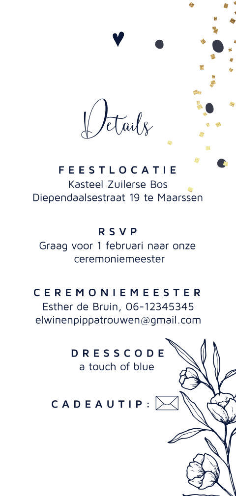 Kaart binnenkant