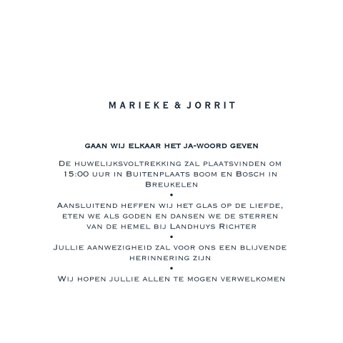 Kaart binnenkant