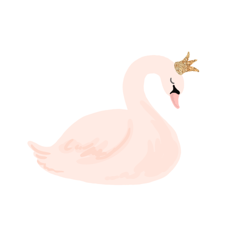 Sluitzegel zwaan roze