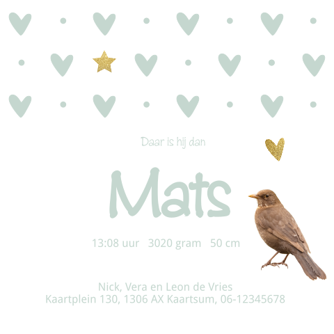 Kaart binnenkant