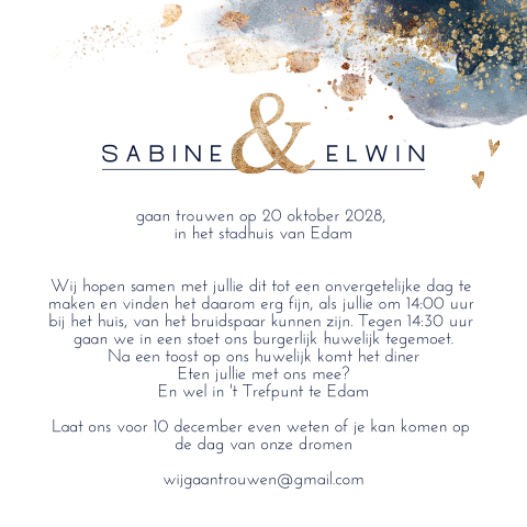Kaart binnenkant