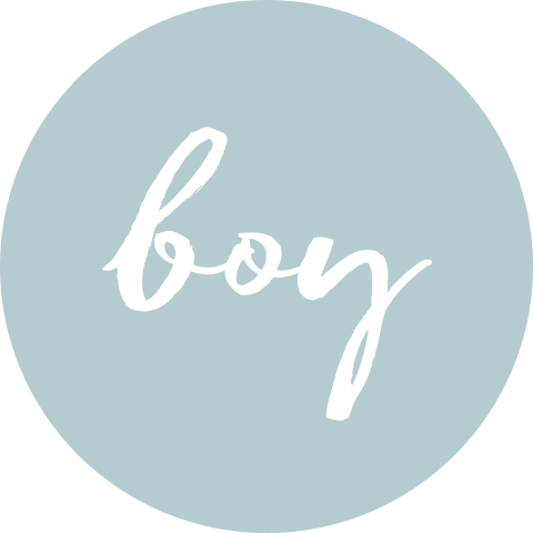 Sluitzegel met woorden boy