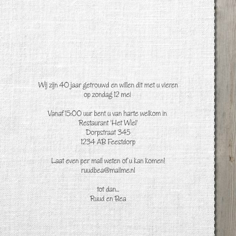 Kaart binnenkant