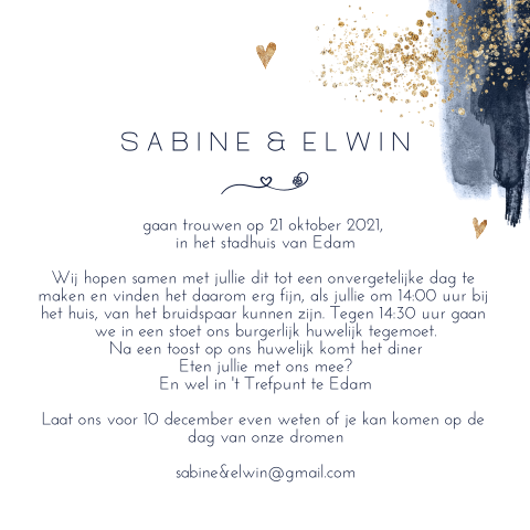 Kaart binnenkant