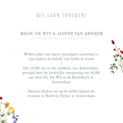 Kaart binnenkant