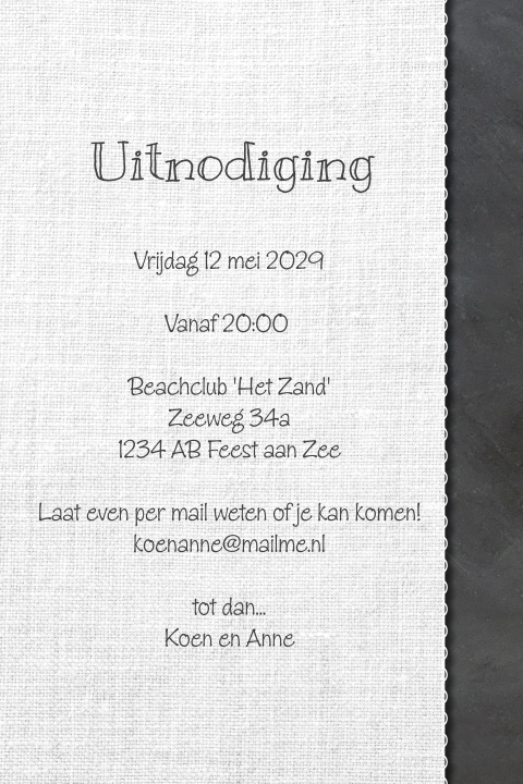 Kaart binnenkant