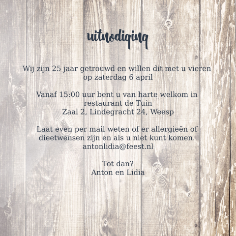 Kaart binnenkant