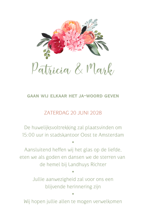 Kaart binnenkant