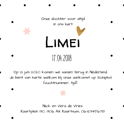 Kaart binnenkant