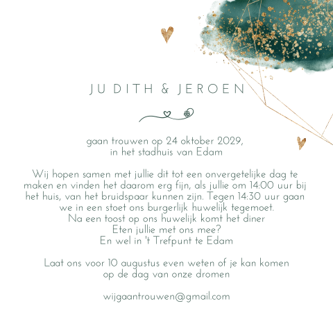Kaart binnenkant