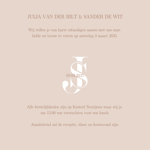 Kaart binnenkant
