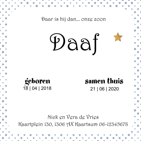 Kaart binnenkant