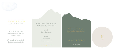 Stapelkaart-trouwen-bergen-label-goudfolie