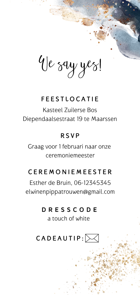 Kaart binnenkant