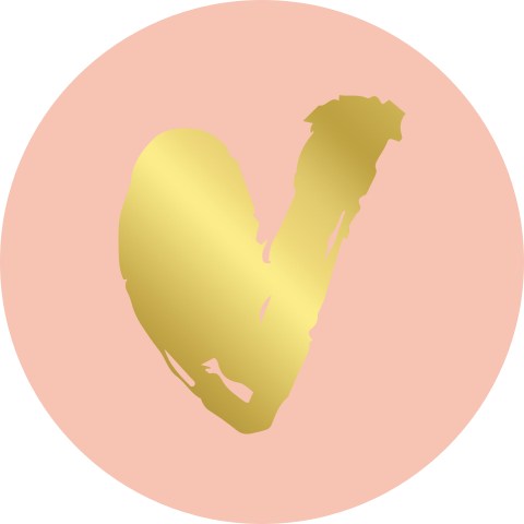Sluitzegel hartje foliedruk