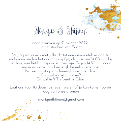 Kaart binnenkant