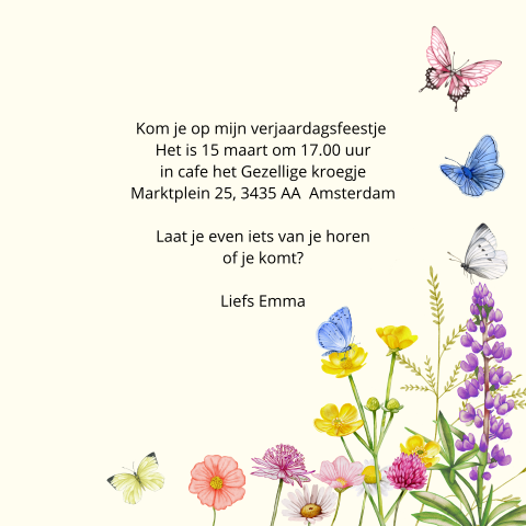 Kaart binnenkant