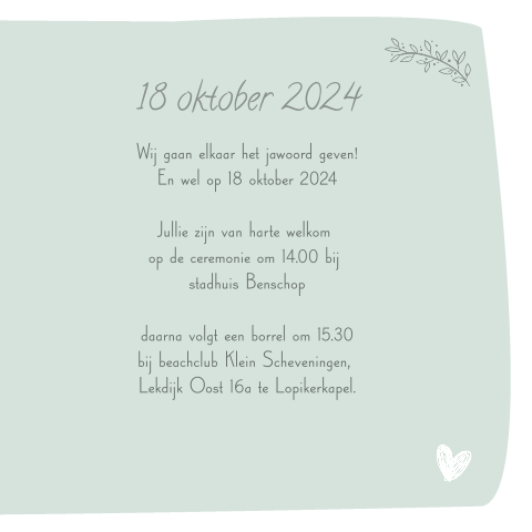 Kaart binnenkant