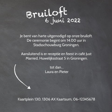 Kaart binnenkant