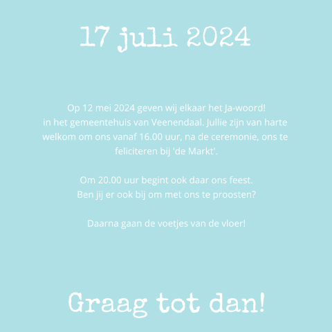 Kaart binnenkant